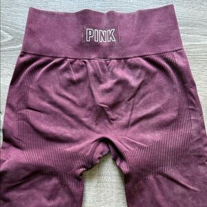 PINK Victoria's Secret seamless Leggings - Deep Purple